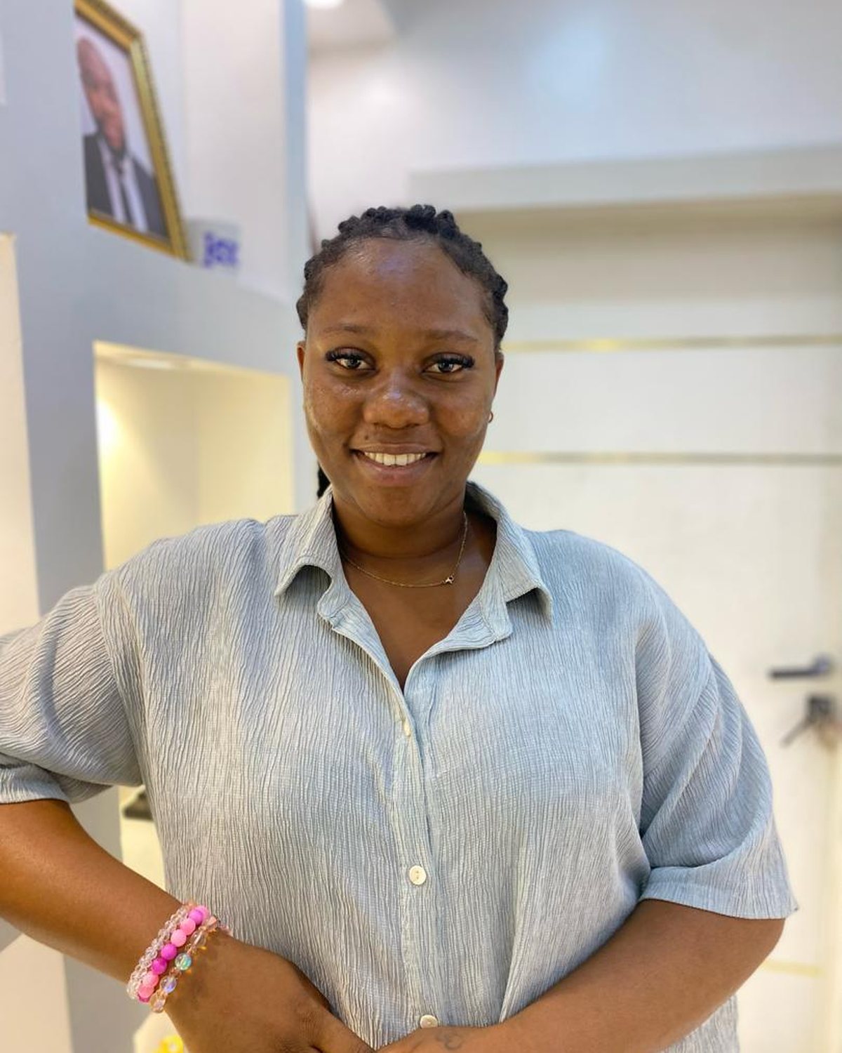 Portrait of Onyekwere Victoria Olamide, Office Manager at Legal Climate